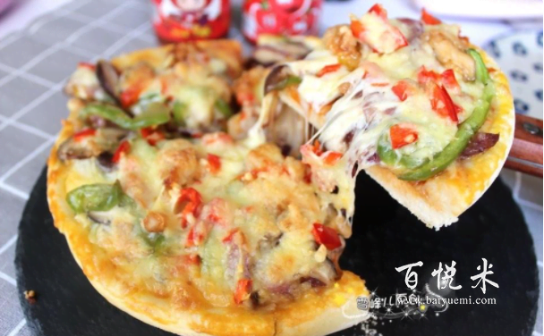 教你在家做披薩,餡料足拉絲好,奶香味十足,鮮美好吃